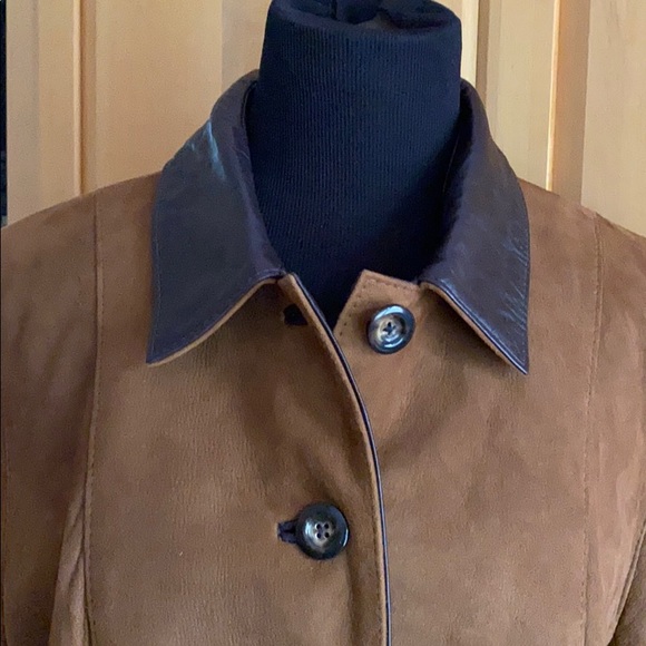 Caroline Moore Lambskin Jacket Suede/Leather